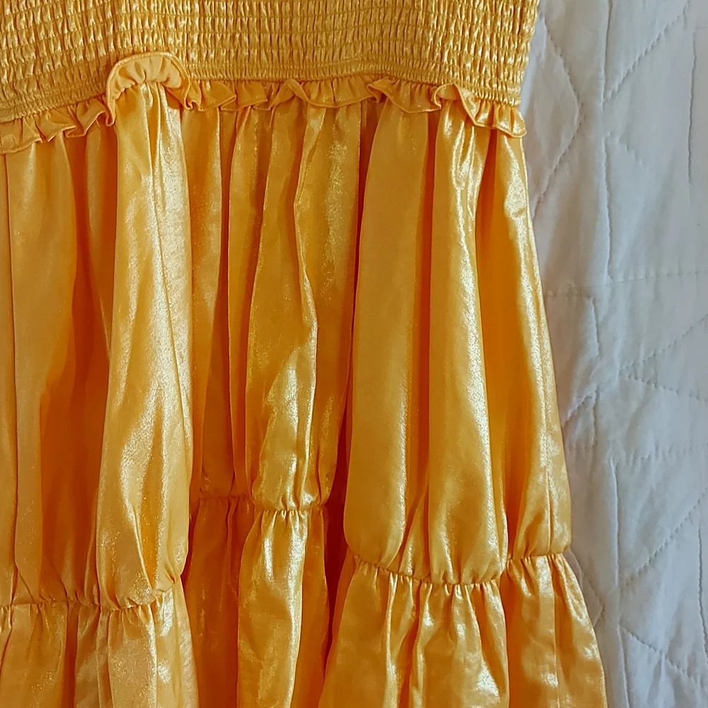 Lovers + Friend Yellow mini dress - Picture 7 of 8